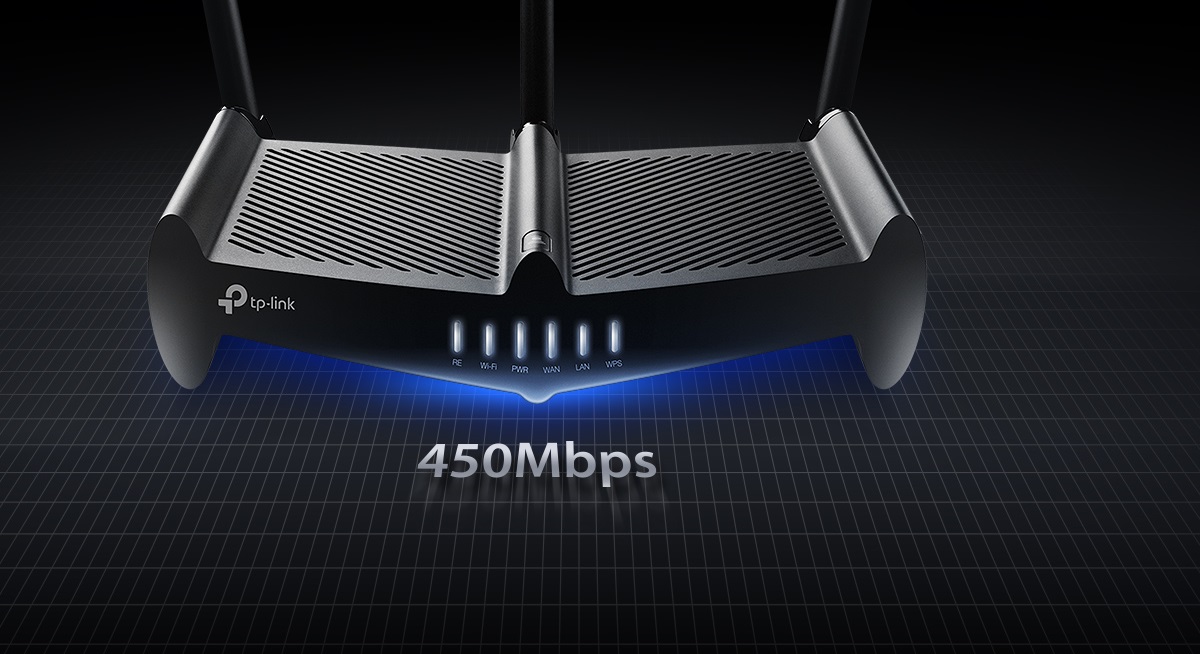 Tốc độ 450Mbps – Sự lựa chọn lý tưởng cho băng tần 2.4GHz